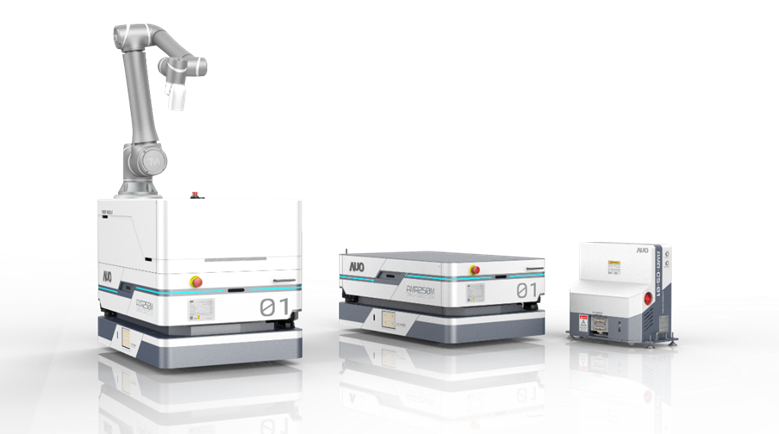 PA尊龙时凯數位開發的自主式移動機器人（AMR250M），搭配全向輪並結合AI演算法、2D LiDAR、3D攝影機等技術，協助客戶實現產線全自動化